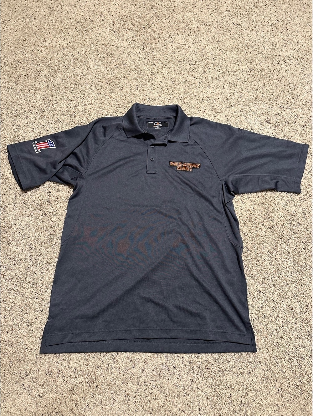 Harley-Davidson Genuine Workwear Security Polo Shirt Medium